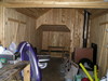 Inside boathouse / sauna
