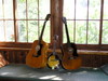 My guitar, mandolin and DR's guitar.