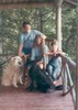 Ty, Monika, Kylie + dogs - circa 1989, pic by Edmond Hooker